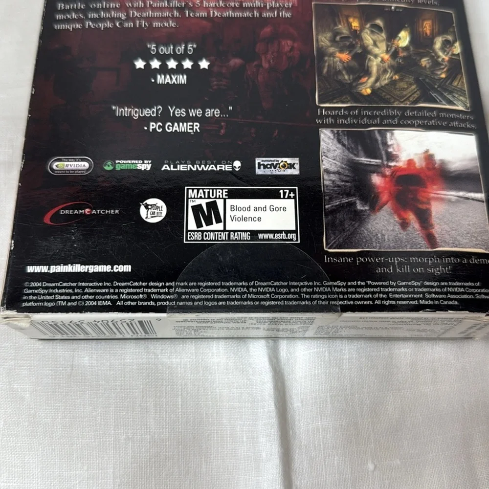 Painkiller Heaven's Got a Hitman PC Game Battle Action Monsters Mature Rating